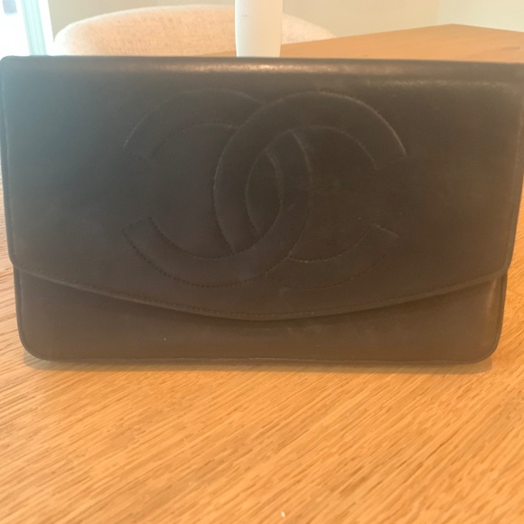 ♦️Chanel Large Black CC Flap Wallet - Picture 4 of 5